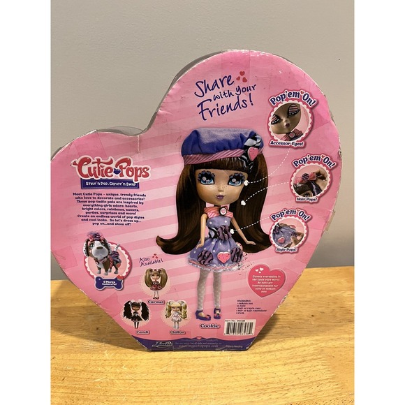 CUTIE POPS *COOKIE* PRINCESS‎ DOLL "Style 'N Pop - Create 'N Swap" - Picture 3 of 5